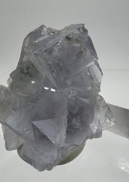 Amazing Xianghualing Fluorite Specimen. Very Nice Crystal Cluster.