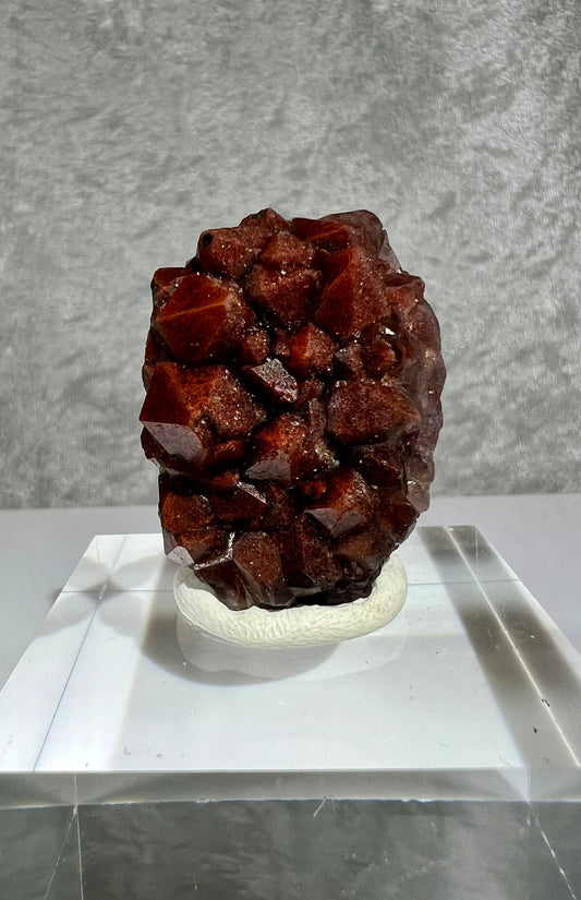 Incredible Auralite 23 Crystal Specimen. Amazing And Rare Crystal Cluster. Very Nice Quality Specimen.