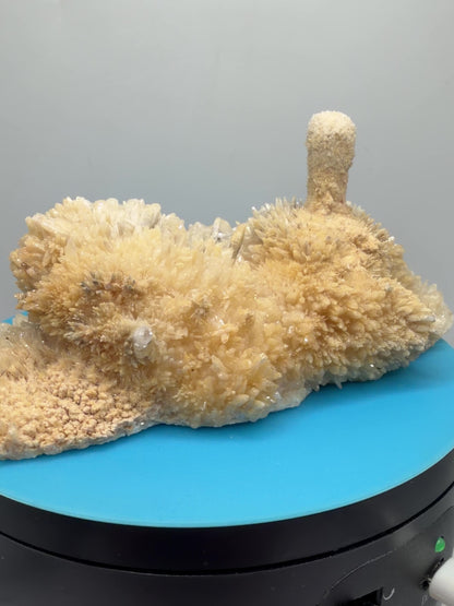 Dogtooth Calcite And Stalagmite Specimen. Stunning Flower Clusters. High Quality Rare Specimen.