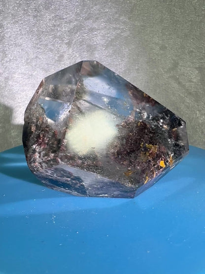 Garden Quartz Polished Freeform. Very Colorful Four Seasons Landscape. High Quality Crystal.