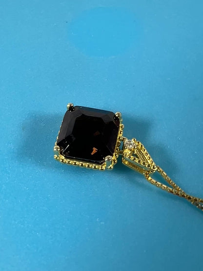 Smoky Quartz Crystal Pendant. Stunning Quality Crystal Necklace. S925 Setting And Necklace. Gorgeous Natural Gemstone
