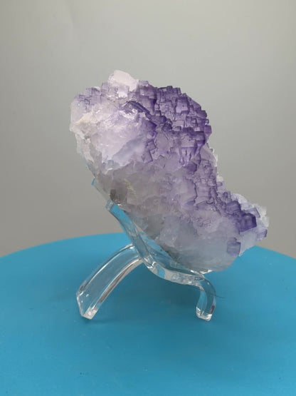 Muzquiz Purple Fluorite Specimen. Rare Mexican Fluorite Specimen. Gorgeous Collectible Display Crystal