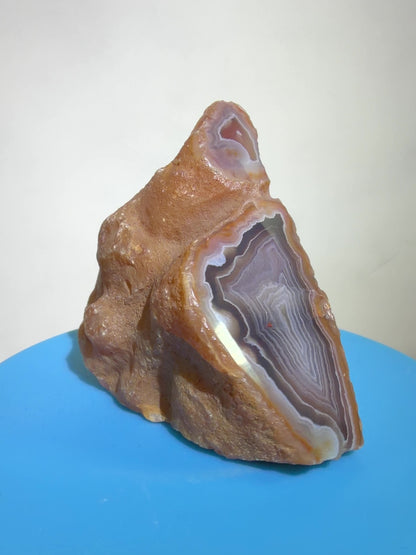 Sashe River Agate Freeform. Incredible Semi Polished Freeform From Zimbabwe. High Quality Rare Display Crystal