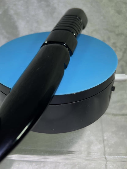 Black Obsidian Dagger Carving. 9 Inches Long. Amazing Crystal Display Carving.