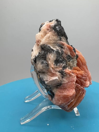 Barite And Cerussite With Galena Specimen. Beautiful UV Display Crystal.