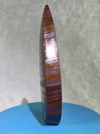 Tiger Iron Crystal Flame. Gorgeous Rare Display Flame With Amazing Flash.