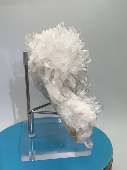 Needle Quartz Cluster. High Quality Large Clear Quartz Specimen. Gorgeous Very Fine Quartz Points.